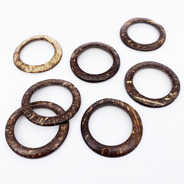 Anilla redonda - Cáscara de coco