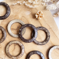 Anilla redonda - Cáscara de coco