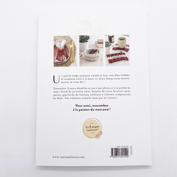 Book - Ma petite déco en macramé