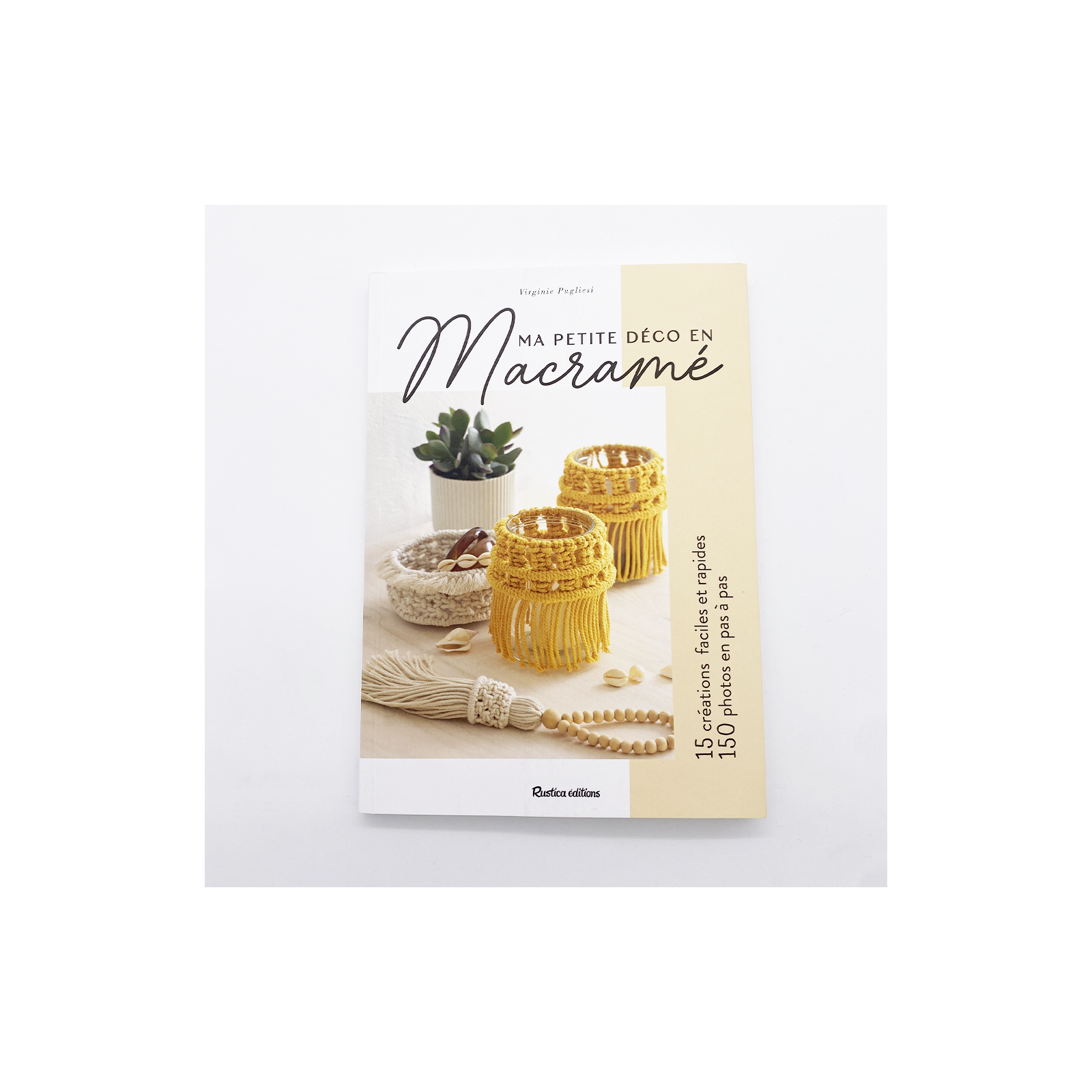 Livre l'atelier Macramé Tout en couleurs