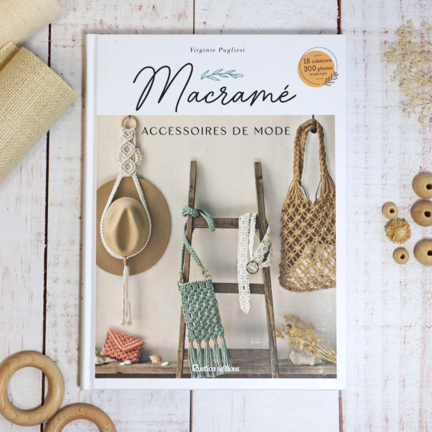 Livre - Accessoires de mode en macramé