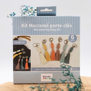 Kit porte-clés macramé