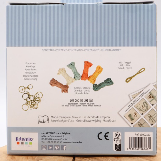 Kit porte-clés macramé
