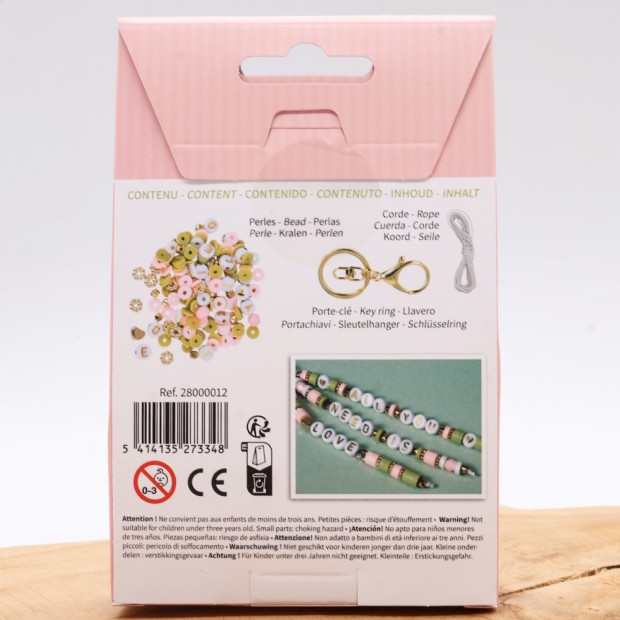 Kit de llavero de cuentas – All You Need Is Love