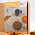 Kit sous-verres macramé