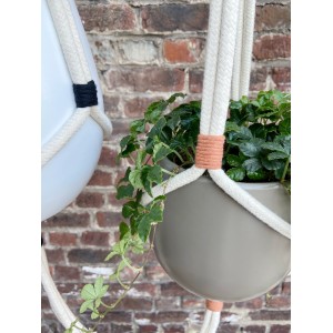 Braided cotton cord piping