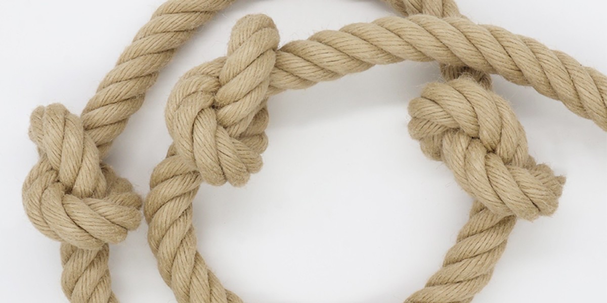 Cuerda de cáñamo con nudos para escalar 2.20m; 2.70m; 3.20m; 3.70m; 5m